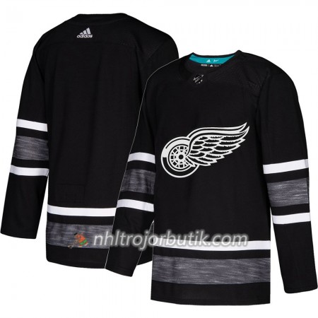 Män Ishockey Detroit Red Wings tröja Blank Svart 2019 All-Star Adidas Authentic Män Ishockey Detroit Red Wings tröja Blank Svart 2019 All-Star Adidas Authentic